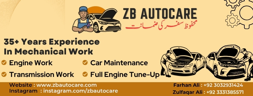 Cover photo of ZB AutoCare | The Best Car Mechanic Shop In Karachi, Gulistan e jauhar Block 12